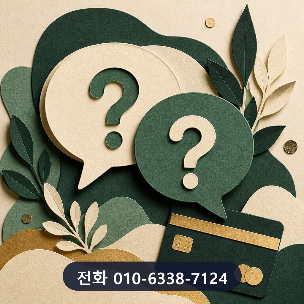 카드깡 업체 자주 묻는 질문 이미지